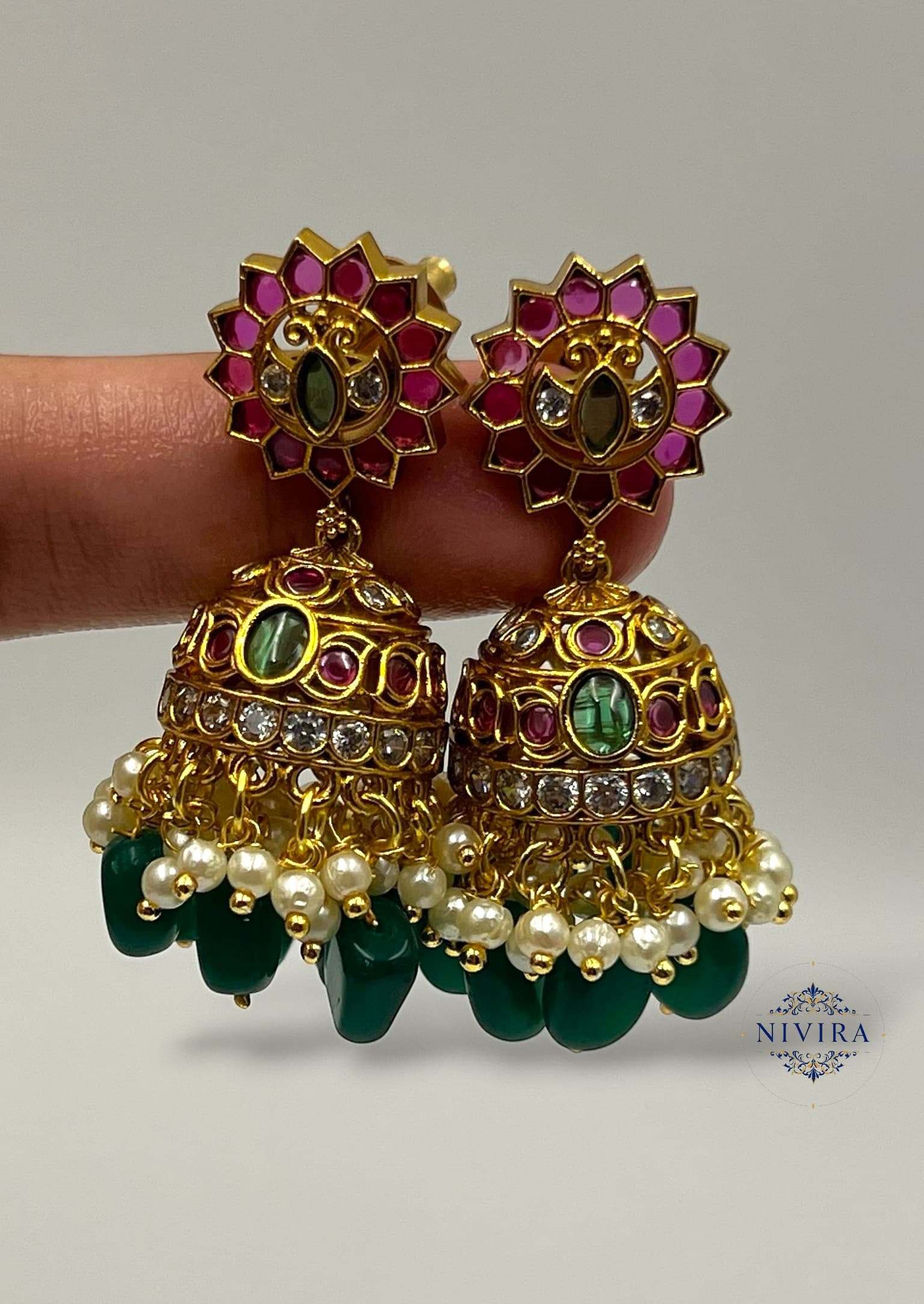 Ruby Necklace Set - image 5