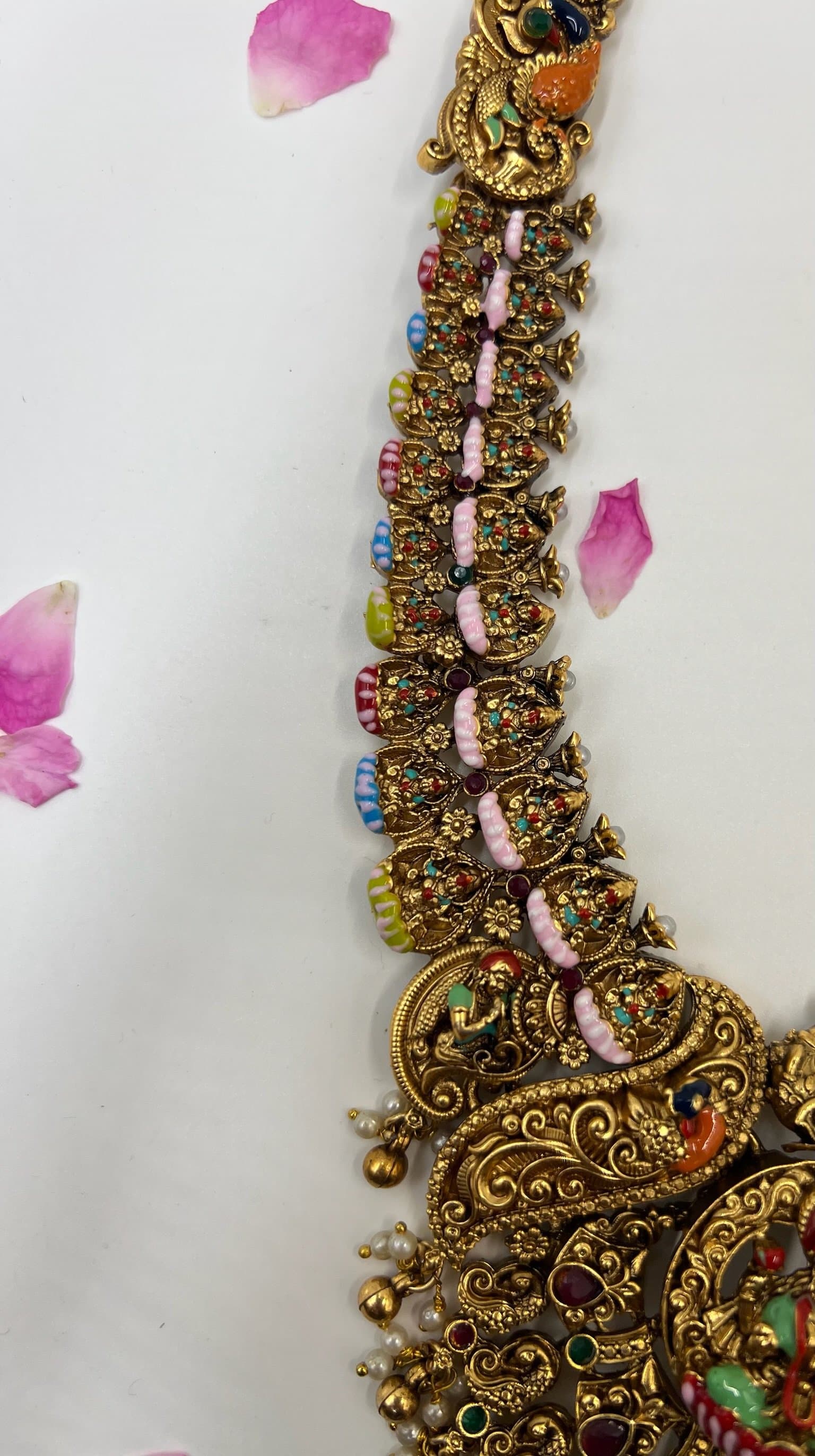 Meenakari Antique Bridal Set - image 5