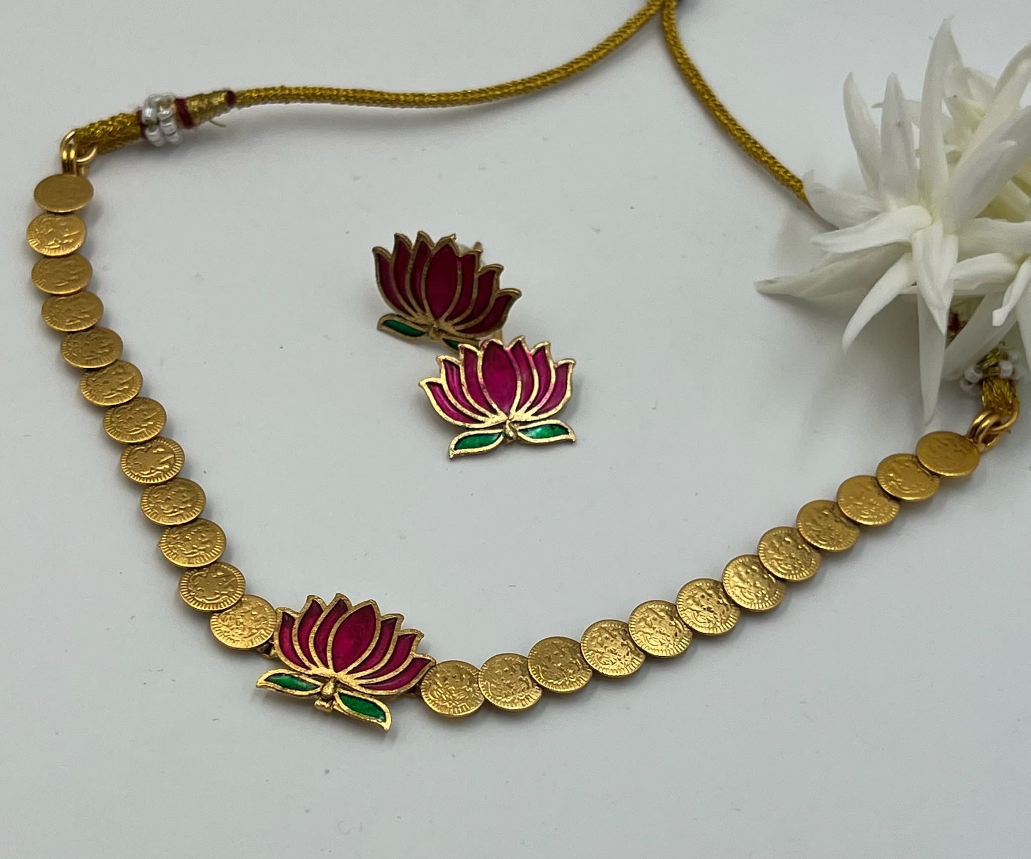 Lotus Neckalce set - image 2