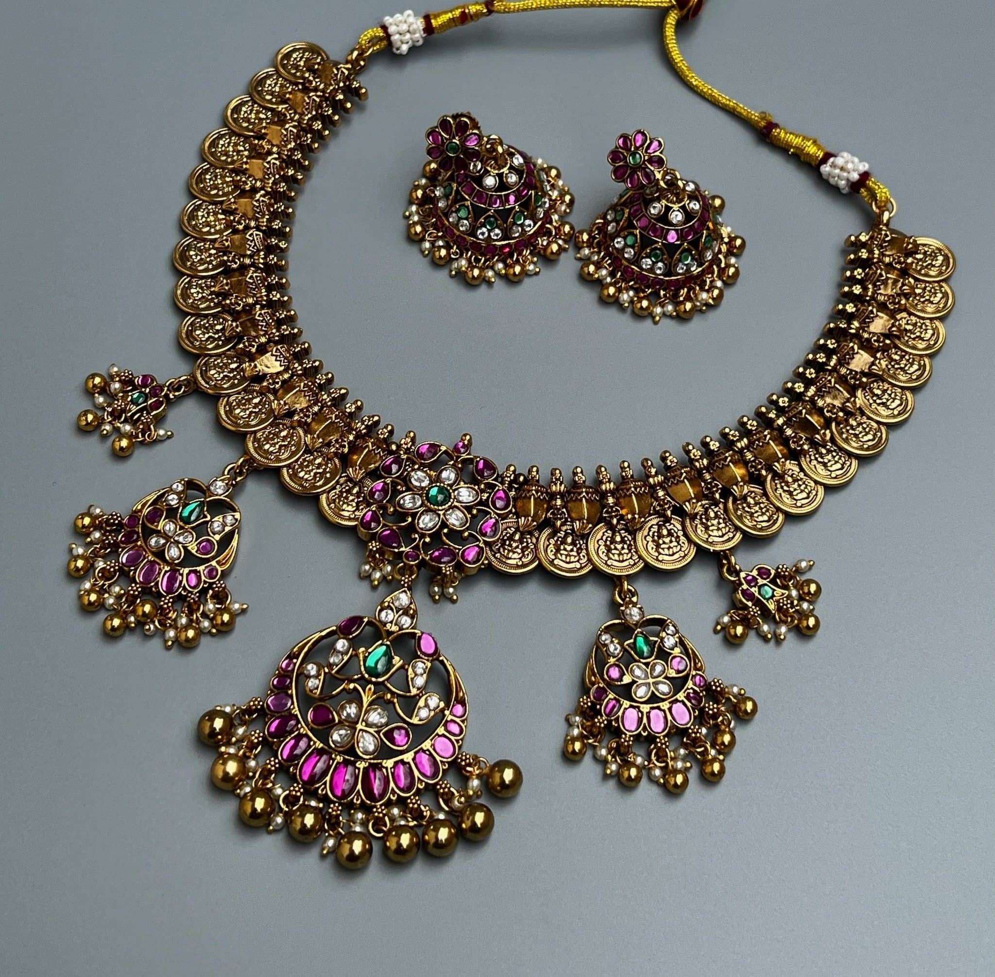 Kasu Jadau Crest Set
