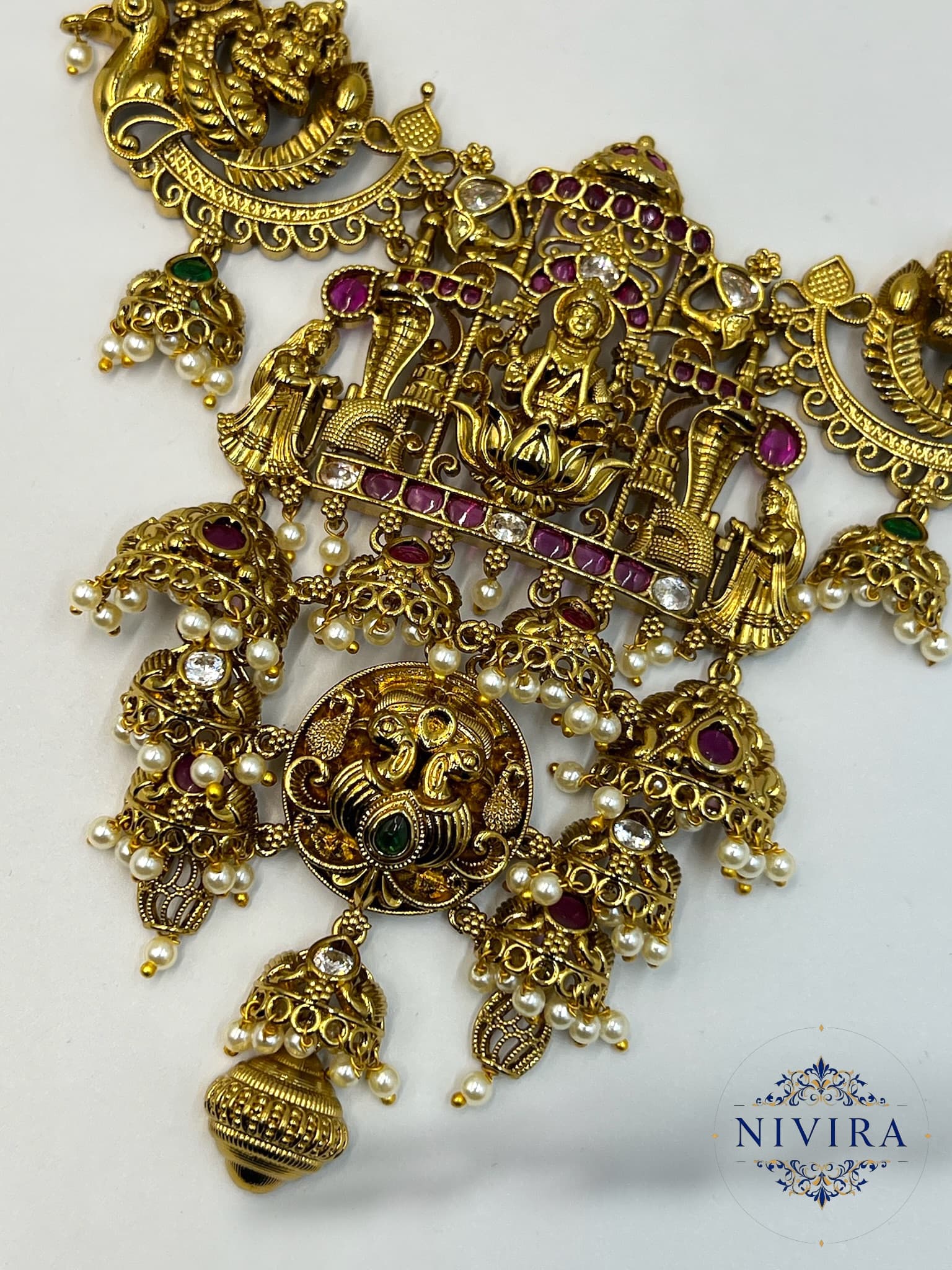 Nakshi Kante Necklace Set - image 3