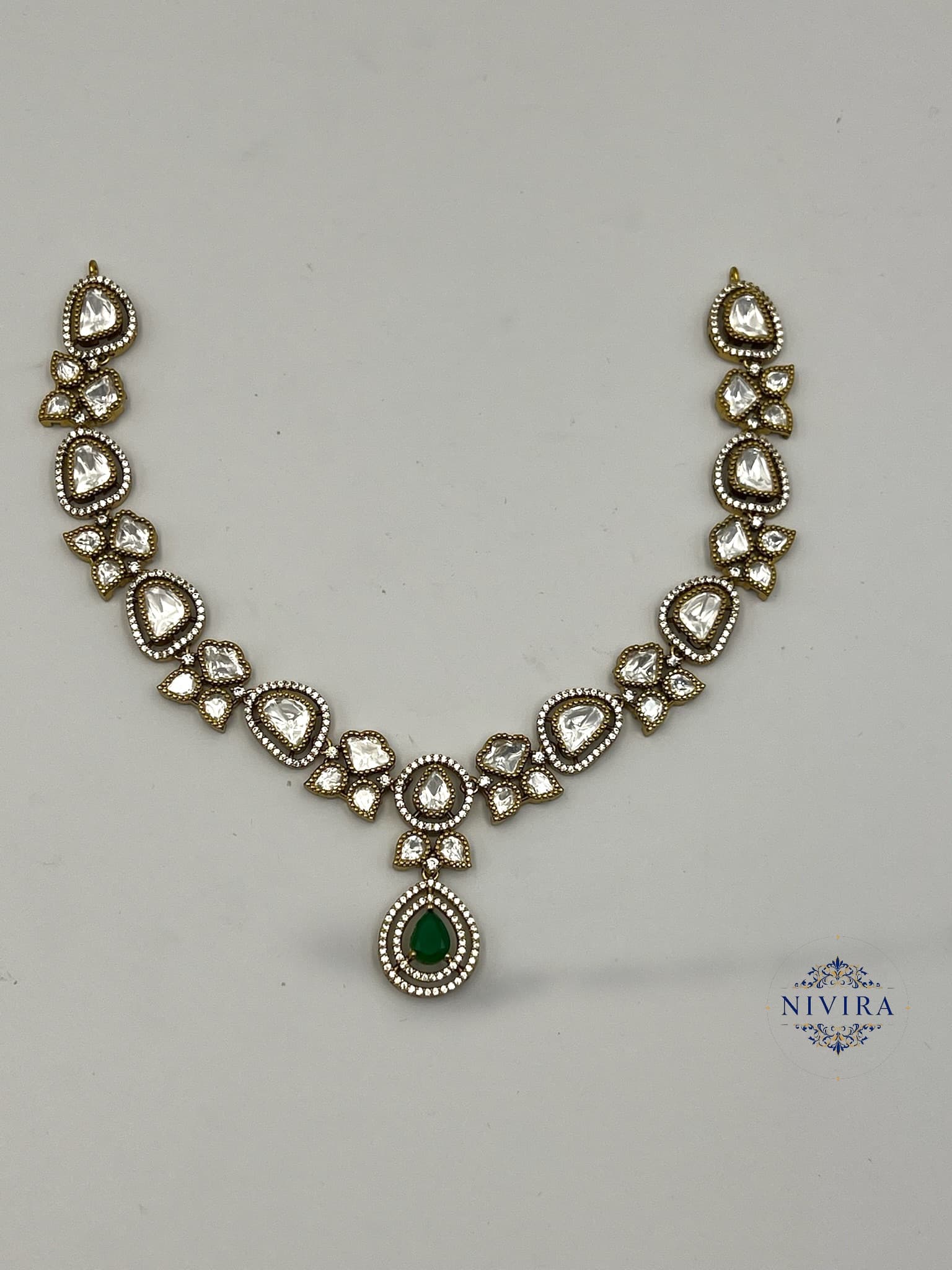 Regal Uncut Kundan Set - image 2