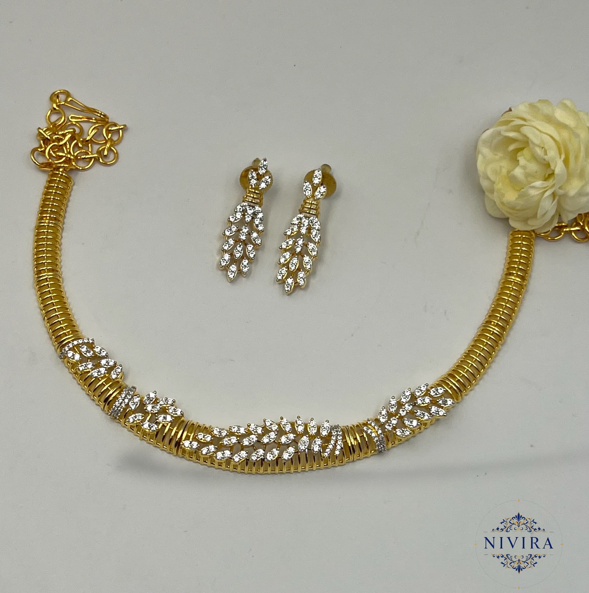 Zircon Necklace set